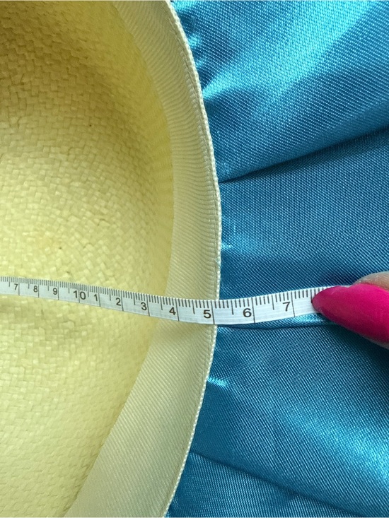 Studio B Blue Opening Day Derby Hat Rose Lace Feather Race Day Church Statement main image 7